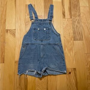 Denim overalls